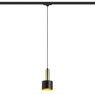   RENDL R13991 GIULIA Háromáramkörös rendszerek, 3Á függőlámpák fekete/aranybarna sárgaréz