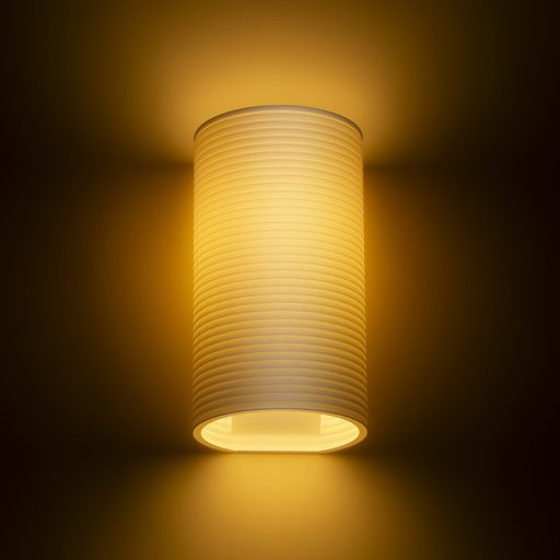 RENDL R13997 CALLUM fali lámpa, dekoratív fehér Eco PLA