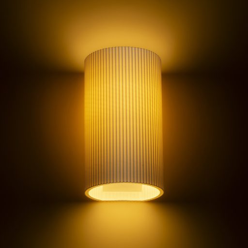 RENDL R13998 CALLUM fali lámpa, dekoratív fehér Eco PLA