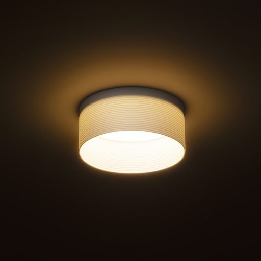 RENDL R14002 MARENGA LED mennyezeti lámpa, dekoratív fehér Eco PLA