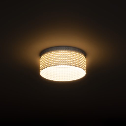 RENDL R14011 MARENGA LED mennyezeti lámpa, dekoratív fehér Eco PLA