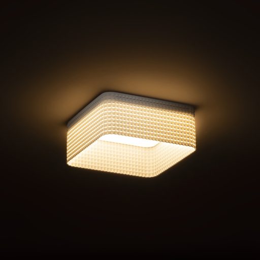 RENDL R14016 MARENGA LED mennyezeti lámpa, dekoratív fehér Eco PLA