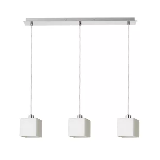   DADOS III 60 závěsná opálové sklo/matný nikl 230V LED E27 3x11W
