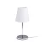 NYC/CONNY 15/15 asztali lámpa  Polycotton fehér/króm 230V LED E27 11W