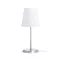 NYC/CONNY 15/15 asztali lámpa  Polycotton fehér/nikkel 230V LED E27 11W