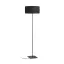 CORTINA/JAKARANDA állólámpa fekete/fekete textil/fém 230V LED E27 15W
