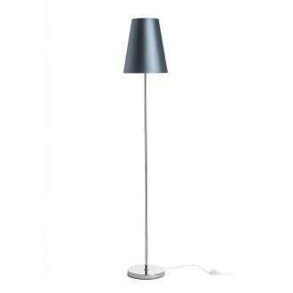   RENDL R14075 NYC/CONNY állólámpa, dekoratív Monaco petróleumkék/ezüst PVC/króm