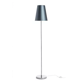   NYC/CONNY 25 állólámpa Monaco petróleumkék/ezüst PVC/króm 230V LED E27 15W