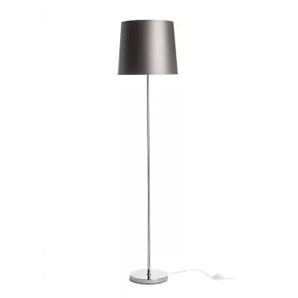   NYC/CONNY 35 állólámpa Monaco galambszürke/ezüst PVC/króm 230V LED E27 15W