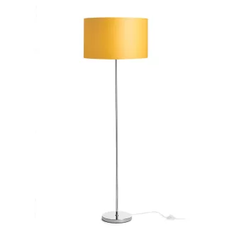   NYC/RON 40/25 állólámpa  Chintz sárgabarack/króm 230V LED E27 15W