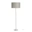 NYC/RON 40/25 állólámpa  Chintz világosszürke/króm 230V LED E27 15W