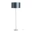 NYC/RON 40/25 állólámpa Monaco petróleumkék/ezüst PVC/króm 230V LED E27 15W