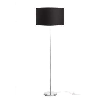   NYC/RON 40/25 állólámpa  Polycotton fekete/króm 230V LED E27 15W