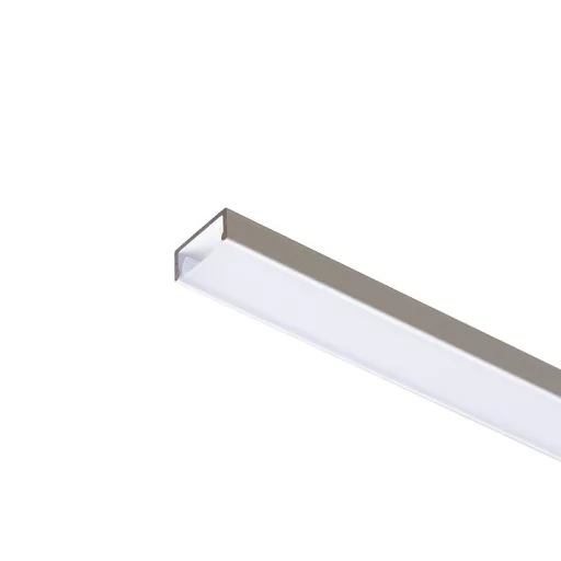 LED PROFILE G felületre szerelhető 1m fehér matt akrilát/alumínium