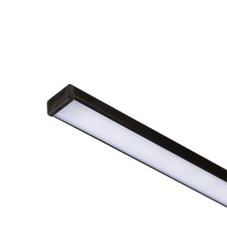   RENDL R14087 LED PROFILE LED szalag, profil fekete matt akril/alumínium