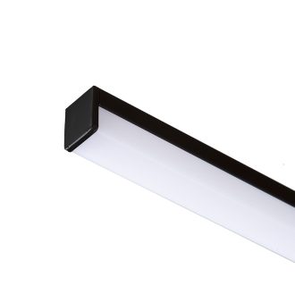   RENDL R14090 LED PROFILE LED szalag, profil fekete matt akril/alumínium