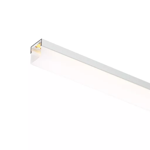 LED PROFILE H felületre szerelhető 1m eloxált alumínium/matt akrilát