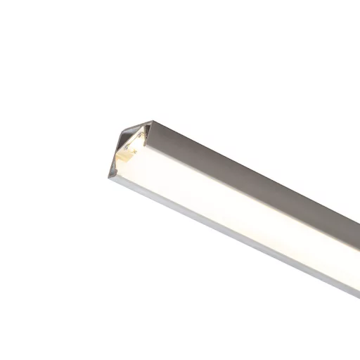 LED PROFILE I 30/60 felületre szerelhető 1m eloxált alumínium/matt akrilát