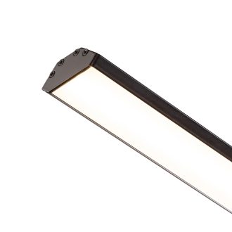   RENDL R14094 LED PROFILE LED szalag, profil fekete matt akril/alumínium
