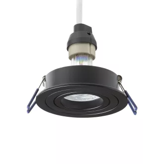   PASADENA GU10 R  süllyesztett lámpa fekete  230V LED GU10 7W
