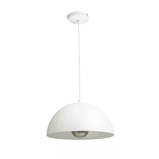 GLADYS 30 závěsná bílá/bílá 230V LED E27 15W