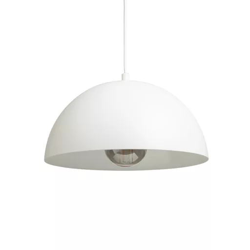 GLADYS 30 závěsná bílá/bílá 230V LED E27 15W