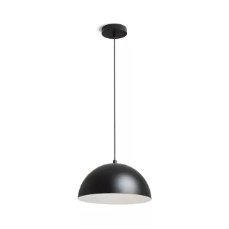 GLADYS 30 závěsná černá/bílá 230V LED E27 15W