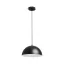 GLADYS 30 závěsná černá/bílá 230V LED E27 15W