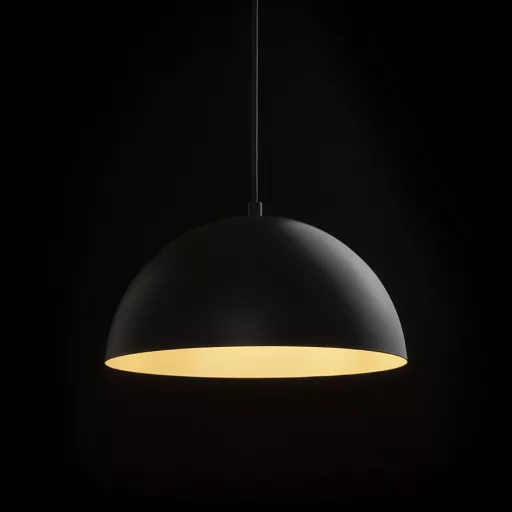 GLADYS 30 závěsná černá/bílá 230V LED E27 15W