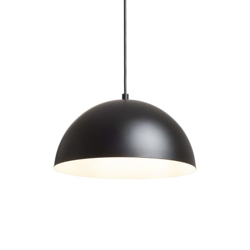 RENDL R14109 GLADYS függőlámpatest, fém fekete/fehér