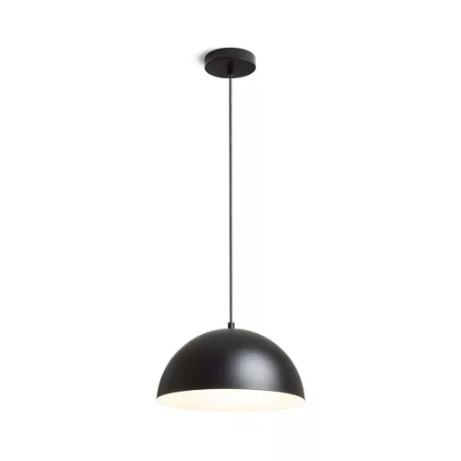 GLADYS 30 závěsná černá/bílá 230V LED E27 15W