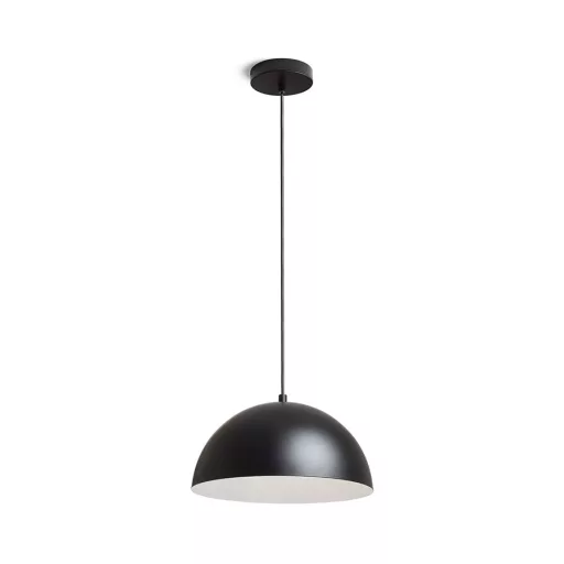 GLADYS 30 závěsná černá/bílá 230V LED E27 15W