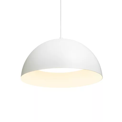 GLADYS 40 závěsná bílá/bílá 230V LED E27 30W