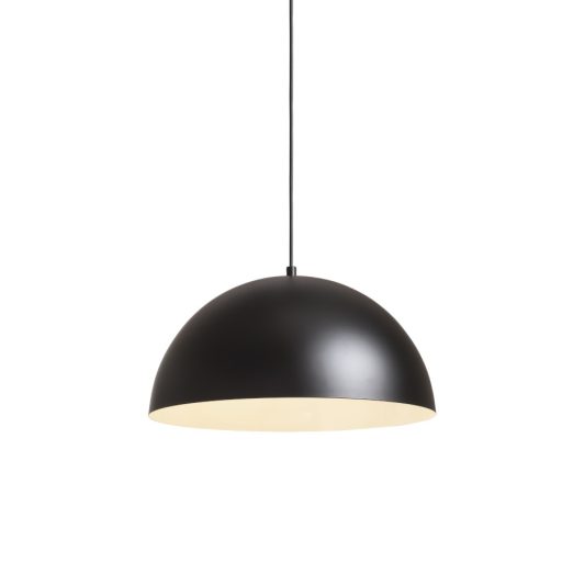 RENDL R14113 GLADYS függőlámpatest, fém fekete/fehér