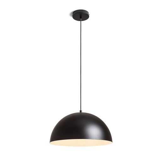 RENDL R14113 GLADYS függőlámpatest, fém fekete/fehér
