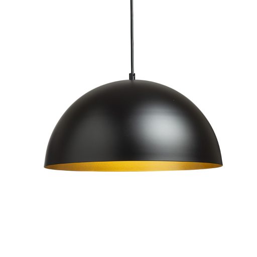 RENDL R14114 GLADYS függőlámpatest, fém fekete/aranysárga