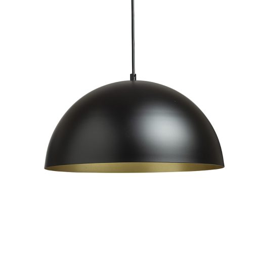 RENDL R14114 GLADYS függőlámpatest, fém fekete/aranysárga
