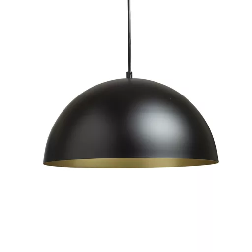 GLADYS 40 závěsná černá/zlatá 230V LED E27 30W