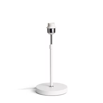 EMMETT stolní podstavec bílá chrom 230V LED E27 15W