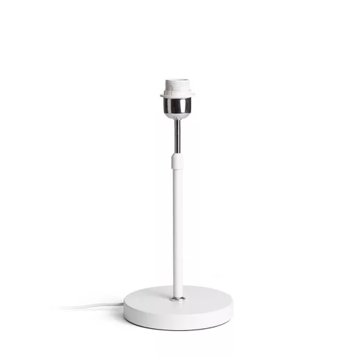 EMMETT stolní podstavec bílá chrom 230V LED E27 15W