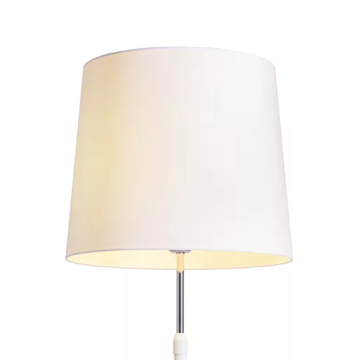 EMMETT stojanový podstavec bílá chrom 230V LED E27 15W