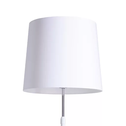 EMMETT stojanový podstavec bílá chrom 230V LED E27 15W