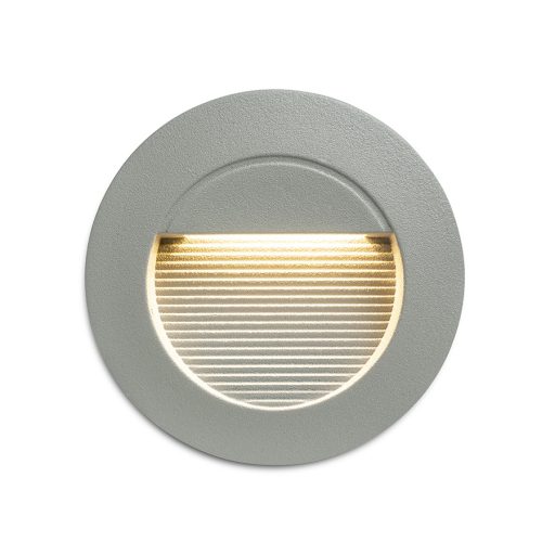 RENDL R14143 MARCO LED kültéri lámpa, falba süllyesztett IP65 ezüstszürke