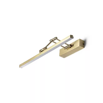 FRIDA 46 fali lámpa antikolt sárgaréz 230V LED 8W 3000K