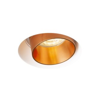   RENDL R14162 DAYTONA mennyezeti lámpa, gipsz gipsz/szálcsiszolt réz