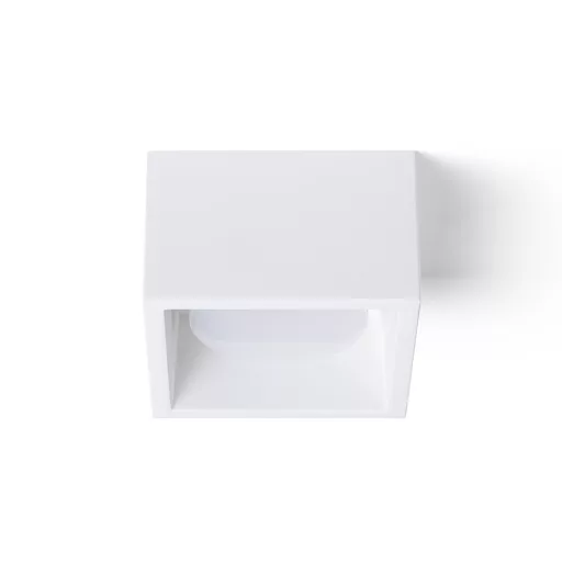 LOKA SQ přisazená sádrová 230V LED GX53 7W