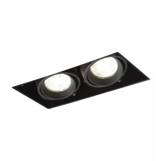 ELECTRA II GU10 frameless fekete 230V LED GU10 8W