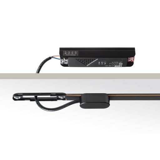 RENDL R14176 VEGA Ultra-thin sínes rendszerek, VEGA alkatrészek fekete