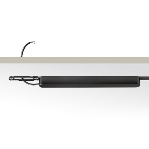 RENDL R14177 VEGA Ultra-thin sínes rendszerek, VEGA alkatrészek fekete