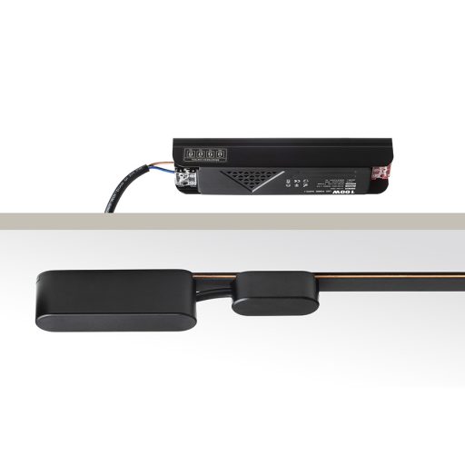RENDL R14177 VEGA Ultra-thin sínes rendszerek, VEGA alkatrészek fekete